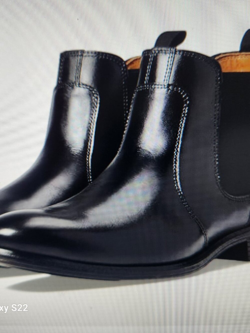 Johnston and Murphy "Lewis" Black Leather Boots. NIB. Size 12